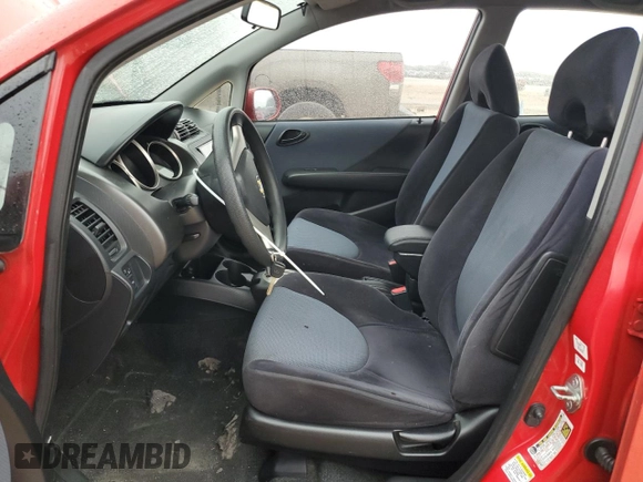 2008 Honda Fit with VIN JHMGD38488S020748, listed as a Copart auction lot 43005215 with 187,322 mi miles and Salvage Title. Bid and sale history available at carsss.com. Image 7.