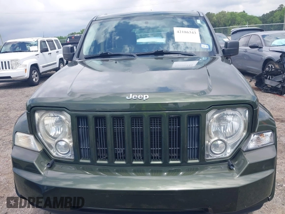 2008 Jeep Liberty Sport with VIN 1J8GN28K08W202274, listed as a IAAI auction lot 42186343 with 95,446 mi miles. Bid and sale history available at carsss.com. Image 6.