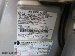 2006 Ford Freestyle SEL with VIN 1FMZK02166GA52316, listed as a Copart auction lot 76079904 with 272,828 mi miles and Salvage Title. Bid and sale history available at carsss.com. Image 13.