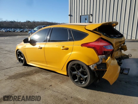 2014 Ford Focus ST with VIN 1FADP3L98EL130760, listed as a Copart auction lot 51217695 with 36,522 mi miles and Salvage Title. Bid and sale history available at carsss.com. Image 2.