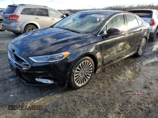 2017 Ford Fusion Titanium with VIN 3FA6P0SU5HR201612, listed as a Copart auction lot 42618325 with 112,238 mi miles and Salvage Title. Bid and sale history available at DreamBid. Image 1.