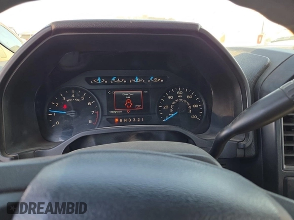 2017 Ford F-150 XL with VIN 1FTMF1E82HKC47203, listed as a IAAI auction lot 42444921 with 170,704 mi miles and . Bid and sale history available at DreamBid. Image 1.