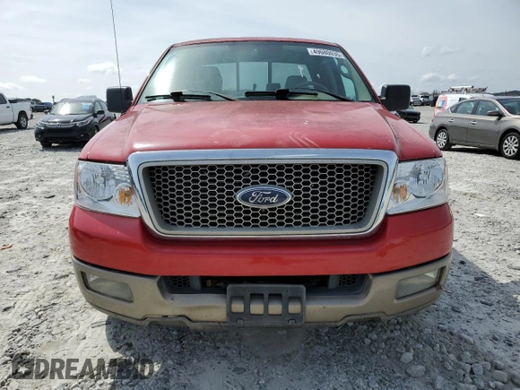 2004 Ford F-150 XL with VIN 1FTPX125X4NB99009, listed as a Copart auction lot 49080035 with 188,412 mi miles and Salvage Title. Bid and sale history available at carsss.com. Image 5.