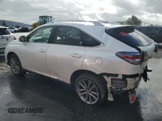 2015 Lexus RX 450h with VIN JTJBC1BA2F2469502, listed as a Copart auction lot 49475915 with 131,175 mi miles and Salvage title. Bid and sale history available at DreamBid. Image 2.