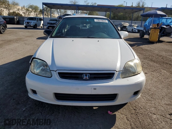 2000 Honda Civic DX z VIN 1HGEJ6225YL080394, wystawiony jako Copart lot #73515634 z przebiegiem 141 139 mil mil oraz Szkoda całkowita • Salvage title. Historia ofert i sprzedaży dostępna na DreamBid. Obrazek 5.