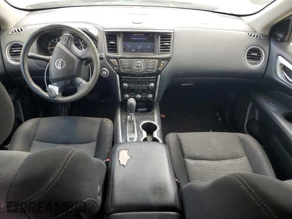 2019 Nissan Pathfinder S with VIN 5N1DR2MM8KC642348, listed as a Copart auction lot 56502755 with 84,721 mi miles and Salvage title. Bid and sale history available at DreamBid. Image 8.