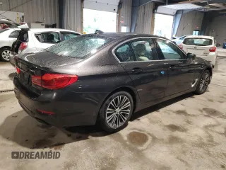 2019 BMW 5 Series 540i xDrive with VIN WBAJE7C54KWD55016, listed as a Copart auction lot 56281805 with 49,623 mi miles and Salvage title. Bid and sale history available at DreamBid. Image 3.