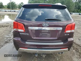2013 Kia Sorento SX with VIN 5XYKW4A21DG387284, listed as a Copart auction lot 60813535 with 194,257 mi miles and Salvage title. Bid and sale history available at DreamBid. Image 6.