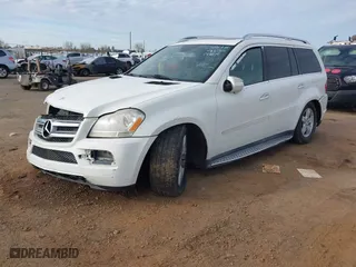 2010 Mercedes-Benz GL-Class GL 450 with VIN 4JGBF7BEXAA557644, listed as a IAAI auction lot 41862216 with 141,849 mi miles. Bid and sale history available at carsss.com. Image 2.