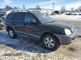 2006 Hyundai Santa Fe GLS with VIN KM8SC13D06U081230, listed as a Copart auction lot 42226215 with 138,328 mi miles and Clean Title. Bid and sale history available at carsss.com. Image 4.