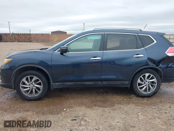 2015 Nissan Rogue SL z VIN 5N1AT2MV9FC897741, wystawiony jako IAAI lot #42151076 z przebiegiem 124 466 mil mil oraz . Historia ofert i sprzedaży dostępna na DreamBid. Obrazek 14.