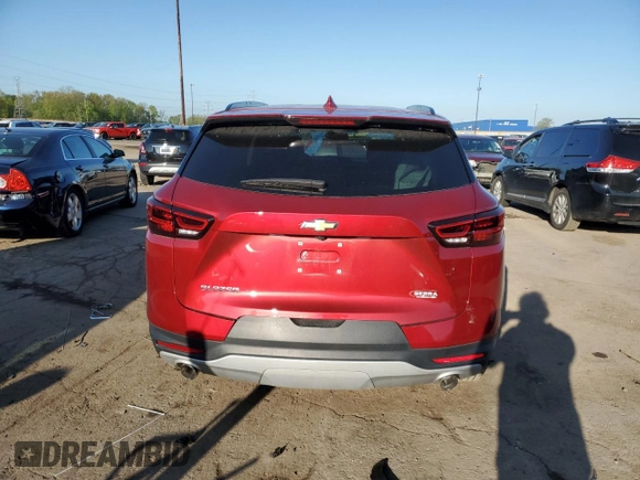 2024 Chevrolet Blazer LT with VIN 3GNKBCR4XRS162502, listed as a Copart auction lot 56334165 with 5,328 mi miles and Clean title. Bid and sale history available at DreamBid. Image 6.