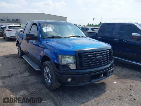 2011 Ford F-150 XL with VIN 1FTEW1CM2BKD19982, listed as a IAAI auction lot 42065787 with 279,895 mi miles. Bid and sale history available at carsss.com. Image 1.
