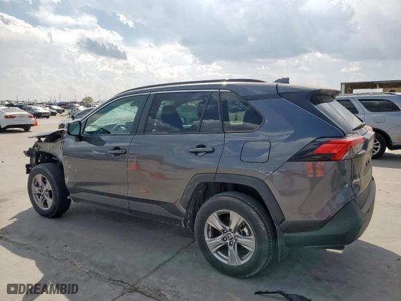 2024 Toyota RAV4 XLE with VIN 2T3W1RFV2RC277693, listed as a Copart auction lot 50374625 with 23,102 mi miles and Salvage Title. Bid and sale history available at carsss.com. Image 2.
