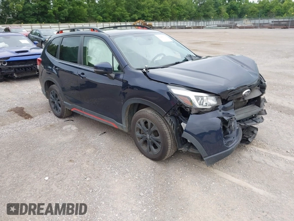 2020 Subaru Forester Special Sports with VIN JF2SKARC5LH604415, listed as a IAAI auction lot 42490314 with 124,959 mi miles and . Bid and sale history available at DreamBid. Image 1.