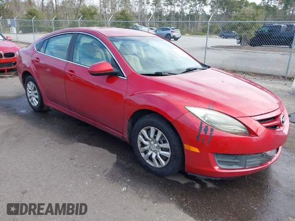 2013 Mazda 6 i Sport with VIN 1YVHZ8BH4D5M01094, listed as a IAAI auction lot 41272778 with 127,333 mi miles. Bid and sale history available at carsss.com. Image 1.