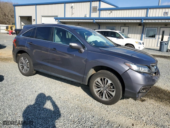 2018 Acura RDX w/Advance Pkg with VIN 5J8TB4H76JL002336, listed as a Copart auction lot 44787615 with 86,995 mi miles and Salvage Title. Bid and sale history available at carsss.com. Image 4.