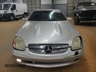2003 Mercedes-Benz SLK-Class 2.3L with VIN WDBKK49F83F293647, listed as a Copart auction lot 51088045 with 199,456 mi miles and Salvage Title. Bid and sale history available at carsss.com. Image 5.