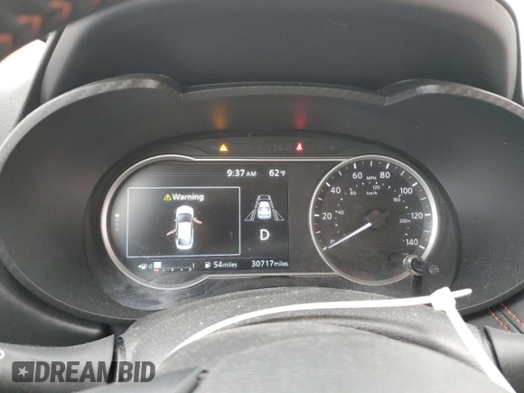 2023 Nissan Versa SR with VIN 3N1CN8FV2PL837350, listed as a Copart auction lot 53342595 with 30,717 mi miles and Clean title. Bid and sale history available at DreamBid. Image 9.
