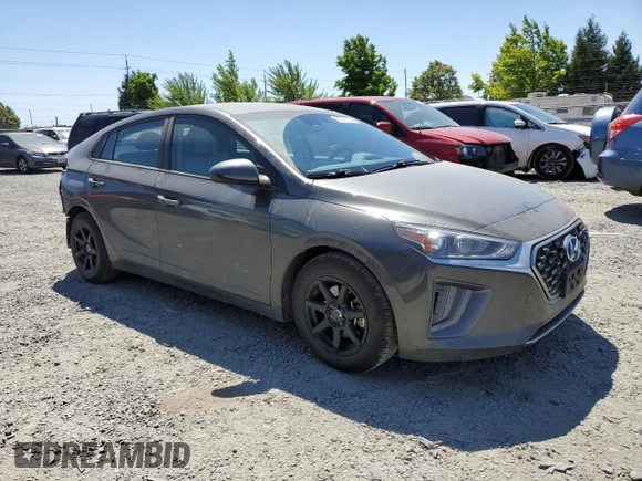 2022 Hyundai Ioniq Blue with VIN KMHC65LC7NU274788, listed as a Copart auction lot 61217164 with 75,317 mi miles and Salvage Title. Bid and sale history available at DreamBid. Image 4.