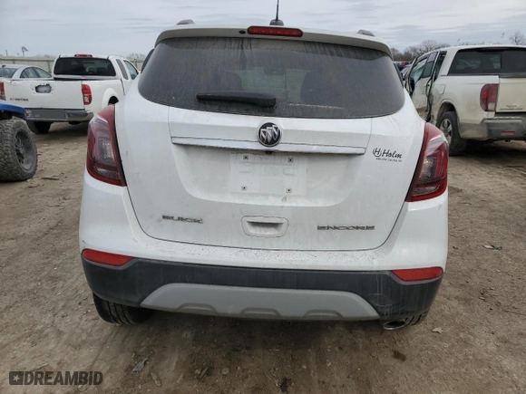 2018 Buick Encore Preferred with VIN KL4CJASBXJB664000, listed as a Copart auction lot 44747245 with 78,492 mi miles and Salvage Title. Bid and sale history available at carsss.com. Image 6.