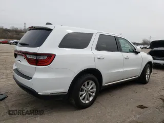 2020 Dodge Durango Pursuit with VIN 1C4SDJFT9LC430424, listed as a Copart auction lot 53405655 with 98,267 mi miles and Clean title. Bid and sale history available at DreamBid. Image 3.