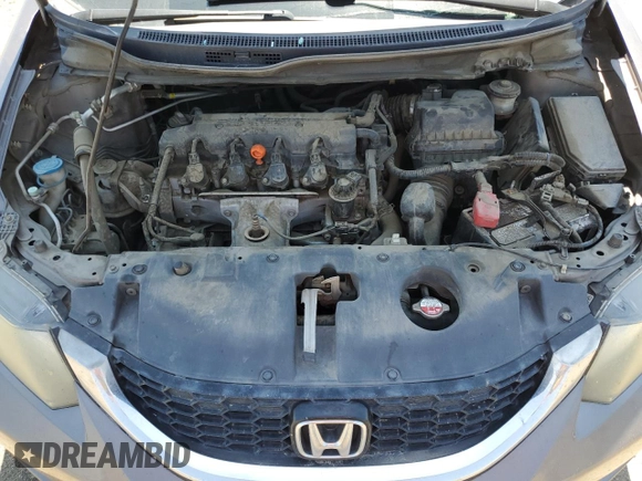 2014 Honda Civic EX with VIN 19XFB2F87EE273917, listed as a Copart auction lot 54976085 with 141,725 mi miles and Salvage Title. Bid and sale history available at carsss.com. Image 11.