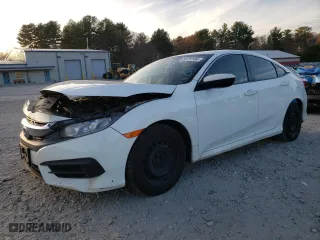 2016 Honda Civic Sedan LX with VIN 19XFC2F51GE211452, listed as a Copart auction lot 80731194 with 0 mi miles and Salvage Title. Bid and sale history available at carsss.com. Image 1.