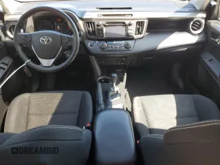 2018 Toyota RAV4 XLE with VIN 2T3WFREV7JW412348, listed as a Copart auction lot 49973215 with 127,661 mi miles and Salvage Title. Bid and sale history available at DreamBid. Image 8.