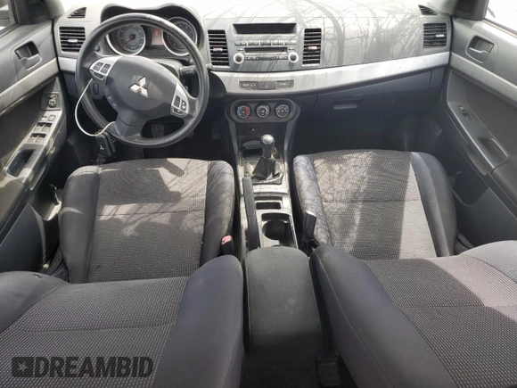 2008 Mitsubishi Lancer DE with VIN JA3AU26U78U033997, listed as a Copart auction lot 52123644 with 204,653 mi miles and Non Repairable. Bid and sale history available at carsss.com. Image 8.