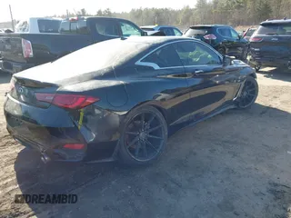 2017 Infiniti Q60 Sport with VIN JN1EV7EK5HM361046, listed as a IAAI auction lot 41786594 with 87,193 mi miles and . Bid and sale history available at carsss.com. Image 4.