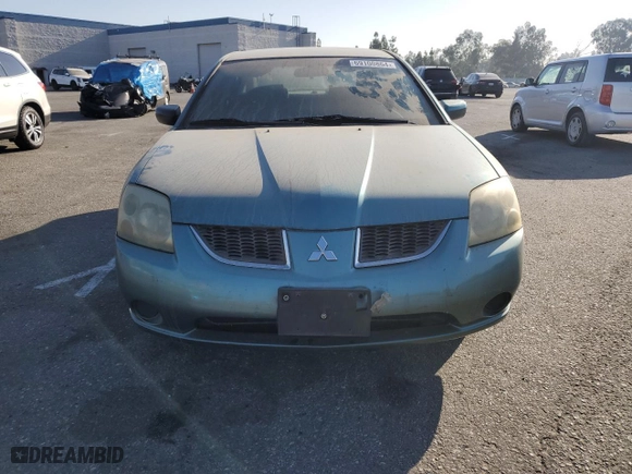 2004 Mitsubishi Galant LS with VIN 4A3AB36S94E121995, listed as a Copart auction lot 69100864 with 0 mi miles and Salvage Title. Bid and sale history available at carsss.com. Image 5.
