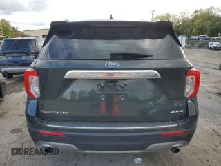 2022 Ford Explorer Platinum with VIN 1FM5K8HW9NNA08336, listed as a Copart auction lot 73702754 with 14,810 mi miles and Clean Title. Bid and sale history available at carsss.com. Image 6.
