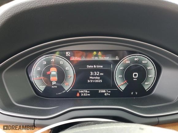 2023 Audi Q5 S line Premium Plus with VIN WA1EAAFY1P2015539, listed as a Copart auction lot 50823555 with 14,478 mi miles and Salvage Title. Bid and sale history available at carsss.com. Image 9.