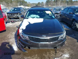 2018 Kia Optima LX with VIN KNAGT4L30J5235891, listed as a IAAI auction lot 41412579 with 44,362 mi miles. Bid and sale history available at carsss.com. Image 12.