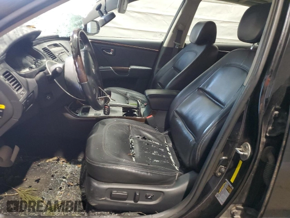 2011 Hyundai Azera Limited with VIN KMHFC4DF1BA544460, listed as a Copart auction lot 48556125 with 148,693 mi miles and Salvage Title. Bid and sale history available at DreamBid. Image 7.