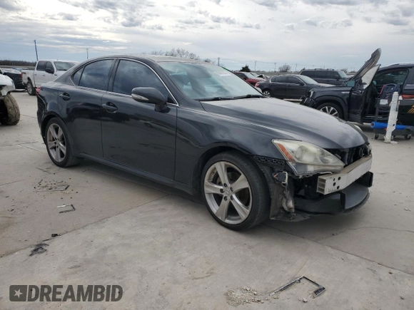 2011 Lexus IS 250 z VIN JTHBF5C22B2100995, wystawiony jako Copart lot #88461505 z przebiegiem Nie podano mil oraz Czysty tytuł • Clean title. Historia ofert i sprzedaży dostępna na DreamBid. Obrazek 4.