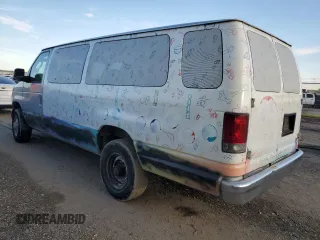2006 Ford Econoline Passenger XL with VIN 1FBSS31L96HB43377, listed as a Copart auction lot 83358794 with 106,915 mi miles and Salvage Title. Bid and sale history available at carsss.com. Image 2.