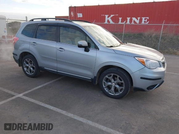 2016 Subaru Forester 2.5i Touring with VIN JF2SJAXC7GH455601, listed as a IAAI auction lot 41876613 with 133,976 mi miles. Bid and sale history available at carsss.com. Image 1.