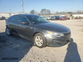 2016 Kia Optima LX with VIN 5XXGT4L32GG027552, listed as a Copart auction lot 47564865 with 160,214 mi miles and Salvage Title. Bid and sale history available at carsss.com. Image 4.