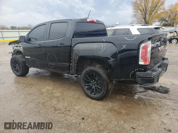 2021 GMC Canyon 2WD Elevation Standard with VIN 1GTG5BEN9M1148356, listed as a Copart auction lot 81102944 with 46,674 mi miles and Salvage Title. Bid and sale history available at carsss.com. Image 2.