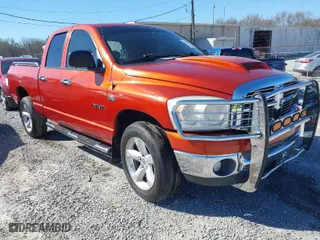 2008 Dodge Ram 1500 SLT with VIN 1D7HU18238S593734, listed as a IAAI auction lot 41803589 with 238,603 mi miles. Bid and sale history available at carsss.com. Image 1.