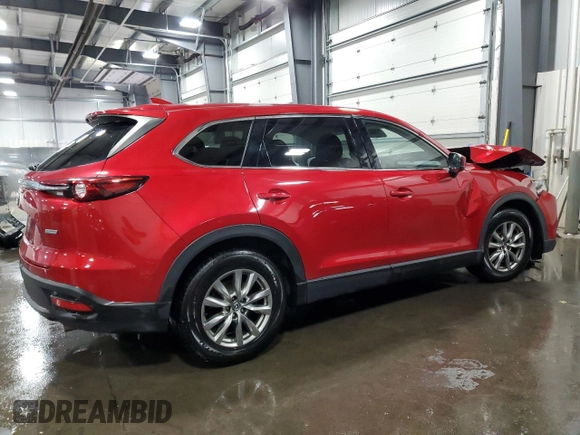 2017 Mazda CX-9 Touring with VIN JM3TCBCY7H0134539, listed as a Copart auction lot 83323034 with 111,813 mi miles and Salvage Title. Bid and sale history available at carsss.com. Image 3.