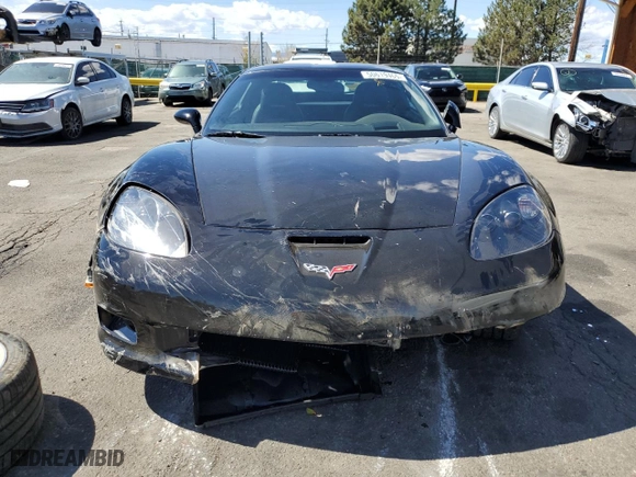 2008 Chevrolet Corvette Z06 with VIN 1G1YY26EX85121524, listed as a Copart auction lot 50619465 with 0 mi miles and Salvage Title. Bid and sale history available at carsss.com. Image 5.