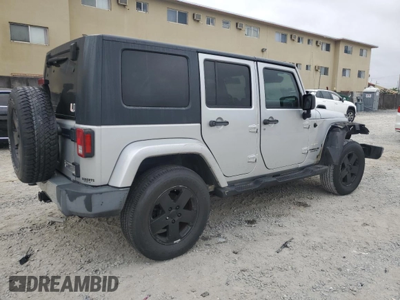 2010 Jeep Wrangler Unlimited Sahara with VIN 1J4BA5H17AL117410, listed as a Copart auction lot 88519555 with 126,471 mi miles and Salvage Title. Bid and sale history available at carsss.com. Image 3.