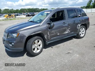 2016 Jeep Compass Sport with VIN 1C4NJCBA8GD811283, listed as a Copart auction lot 64509875 with 101,771 mi miles and Salvage title. Bid and sale history available at DreamBid. Image 1.