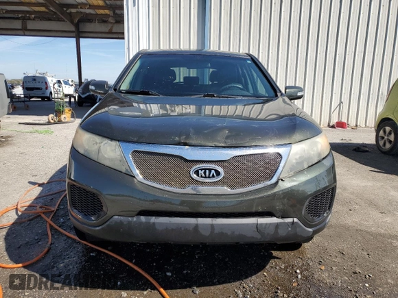 2011 Kia Sorento LX with VIN 5XYKT3A10BG106020, listed as a Copart auction lot 46151355 with 244,140 mi miles and Salvage Title. Bid and sale history available at DreamBid. Image 5.
