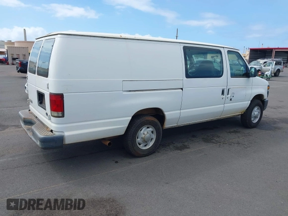 2008 Ford Econoline Cargo Commercial with VIN 1FTNS24L18DA78176, listed as a IAAI auction lot 41708662 with 171,532 mi miles and . Bid and sale history available at DreamBid. Image 4.