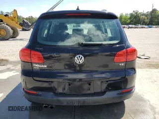 2017 Volkswagen Tiguan S with VIN WVGAV7AXXHK054783, listed as a Copart auction lot 52414725 with 156,671 mi miles and Salvage Title. Bid and sale history available at DreamBid. Image 6.