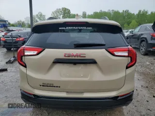 2023 GMC Terrain SLT с VIN 3GKALPEG6PL108599, выставлен на аукционе Copart как лот 54158035 с пробегом 32 028 миль миль и Списание • Salvage title. История ставок и продаж доступна на DreamBid. Изображение 6.